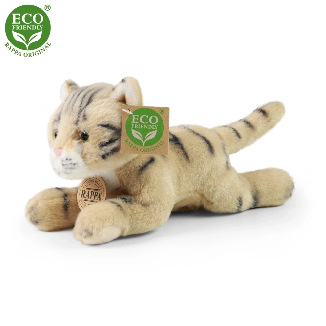 Chat en peluche 18 cm écologique