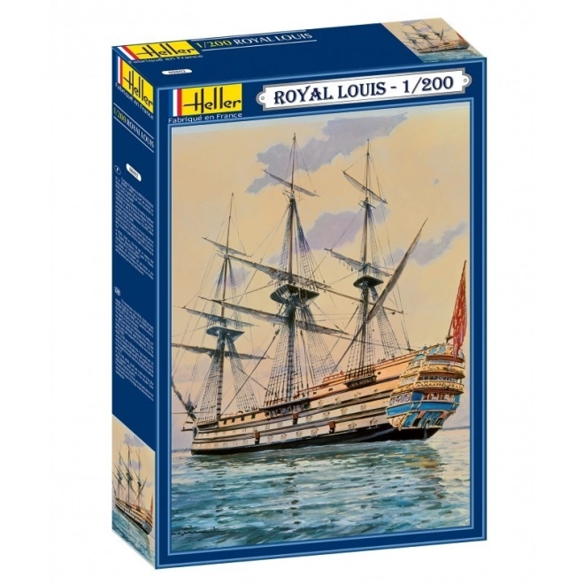 Maquette de bateau Royal Louis 1/200