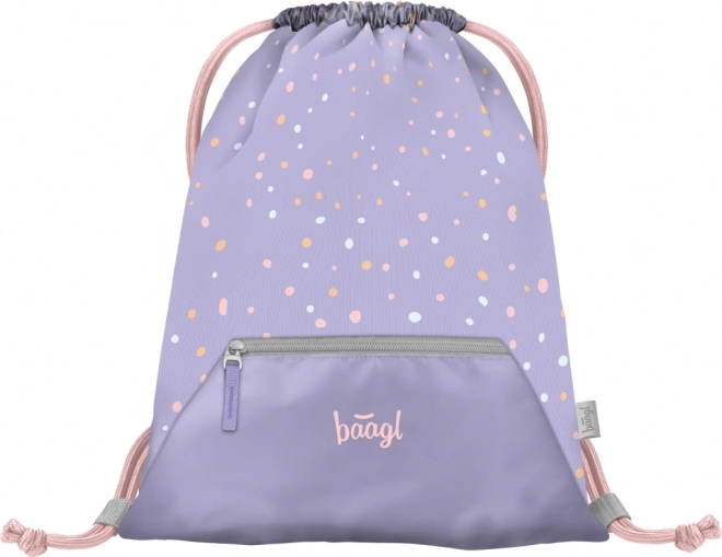 BAAGL 3 SET Airy Peluches: sac à dos, trousse, sac