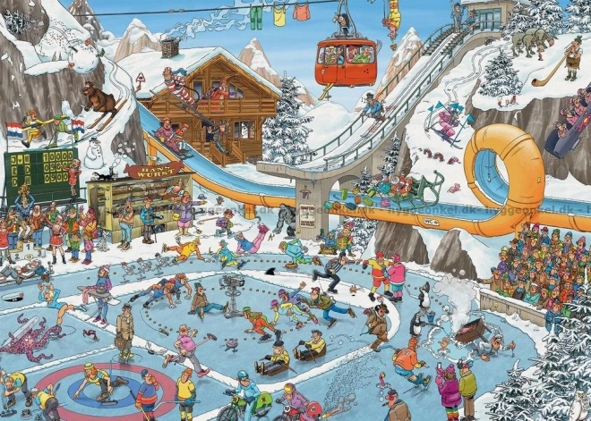 Puzzle JvH Jeux d'hiver 1000 pièces
