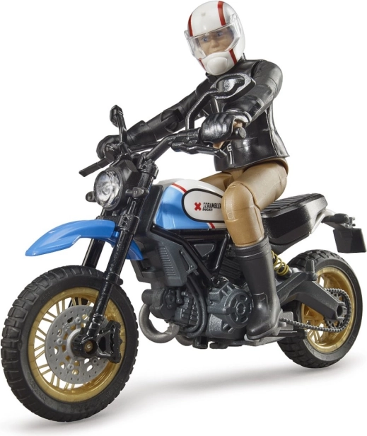 Scrambler DUCATI authentique à l’échelle 1:16