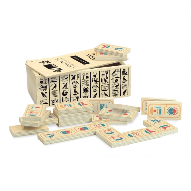 Domino Vilac avec hiéroglyphes