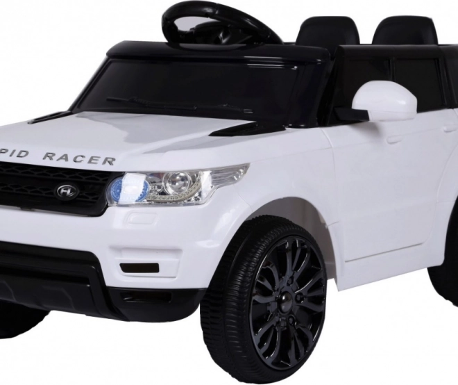 Voiture électrique pour enfants Land Rapid Racer – Blanc