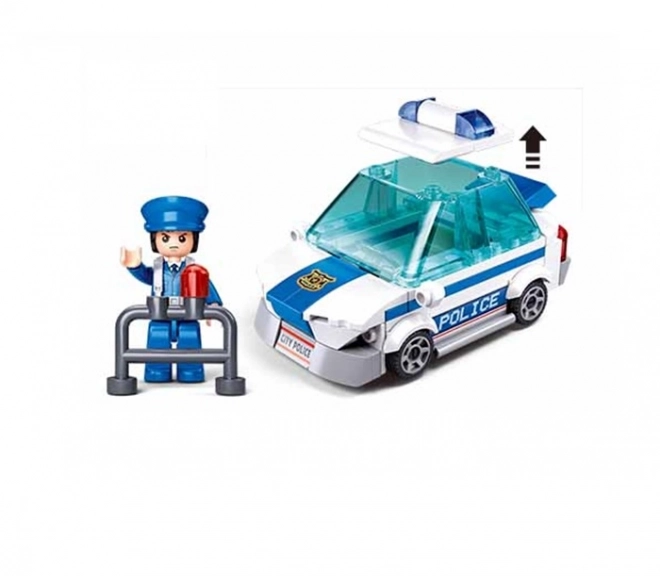Sluban Metropolis M38-B1217B Patrouille de la police municipale