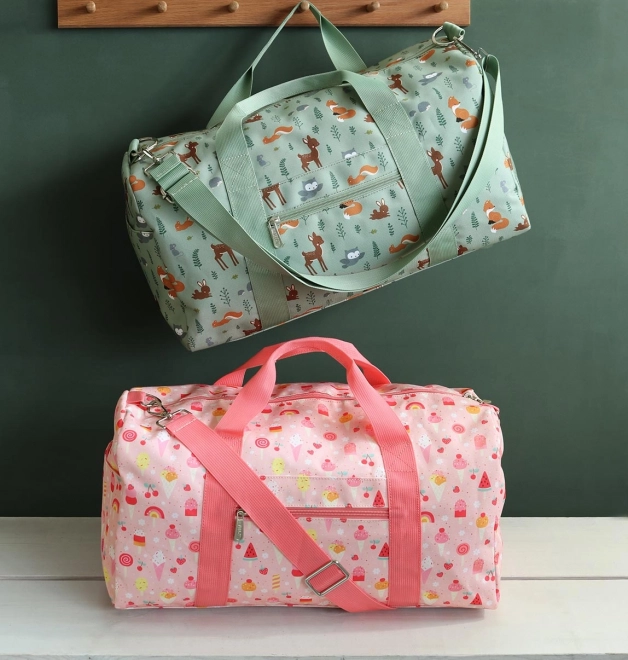 A Little Lovely Company Sac de voyage pour enfants – Amis de la forêt