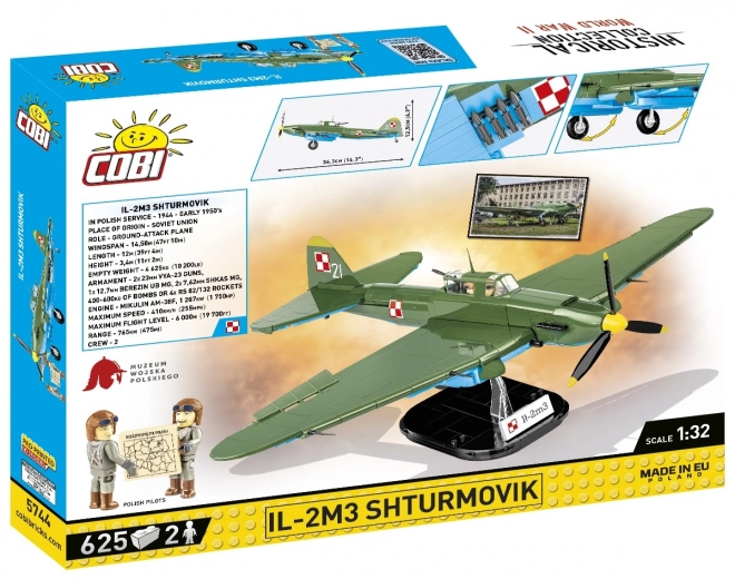 Collection Historique WWI IL-2M3 Shturmovik 625 pièces