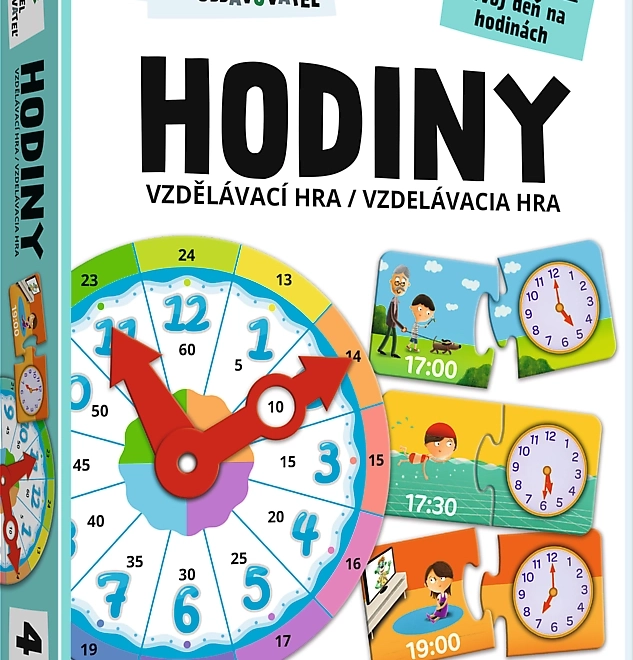 Jeu éducatif Trefl Petit Découvreur : Horloge