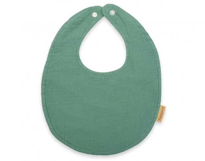 Bavoir en mousseline New Baby vert
