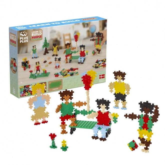 Jeu de construction Plus-Plus Personnages du monde