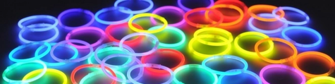 Bracelets de fête lumineux 20cm, 50 pcs