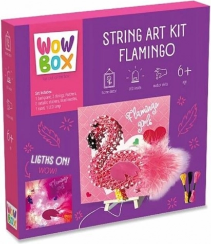 Kit créatif String Art Flamant rose