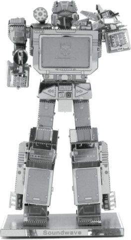 Modèle 3D métallique TRANSFORMERS : Soundwave – METAL EARTH