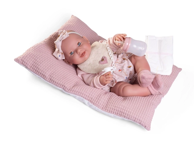 Antonio Juan 50414 MIA - poupée réaliste bébé qui pleure et fait pipi avec corps en vinyle - 42 cm