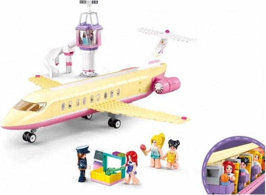Figurines et accessoires pour jouer à l’aéroport