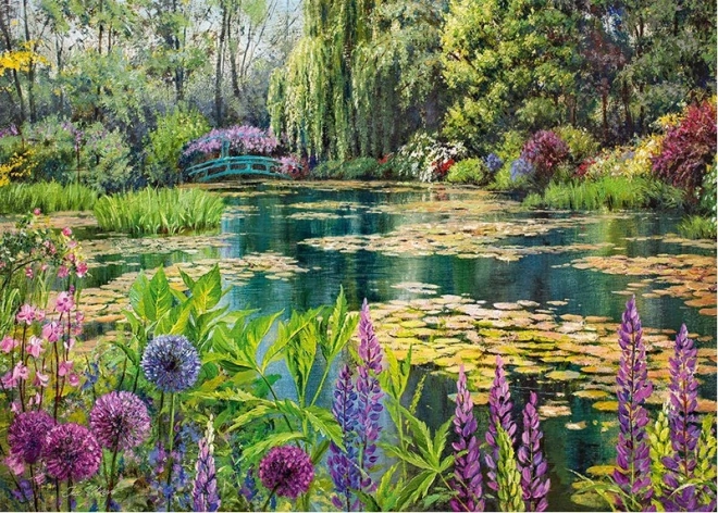 Puzzle Cherry Pazzi Le jardin de mes rêves 1000 pièces