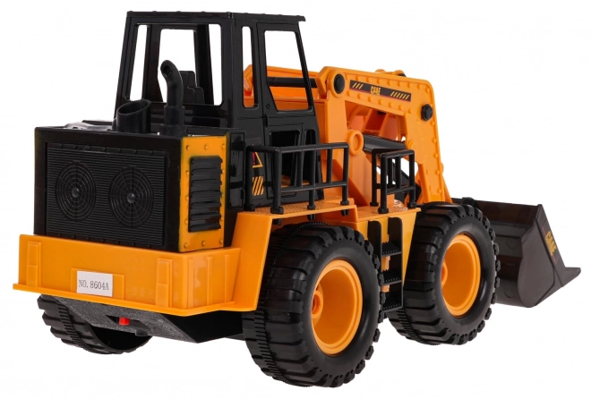 Bulldozer de construction télécommandé
