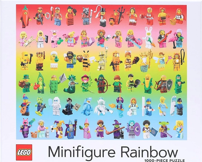 Chronicle Books LEGO® Figurines Arc-en-ciel 1000 pièces