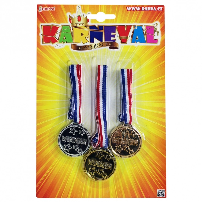 Médaille 3 pcs