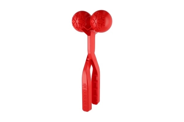 Moule à boules de neige duo plastique 16x38cm 5 couleurs 24m+