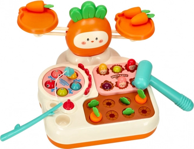 Jouet sensoriel multifonction 4-en-1 pour enfants