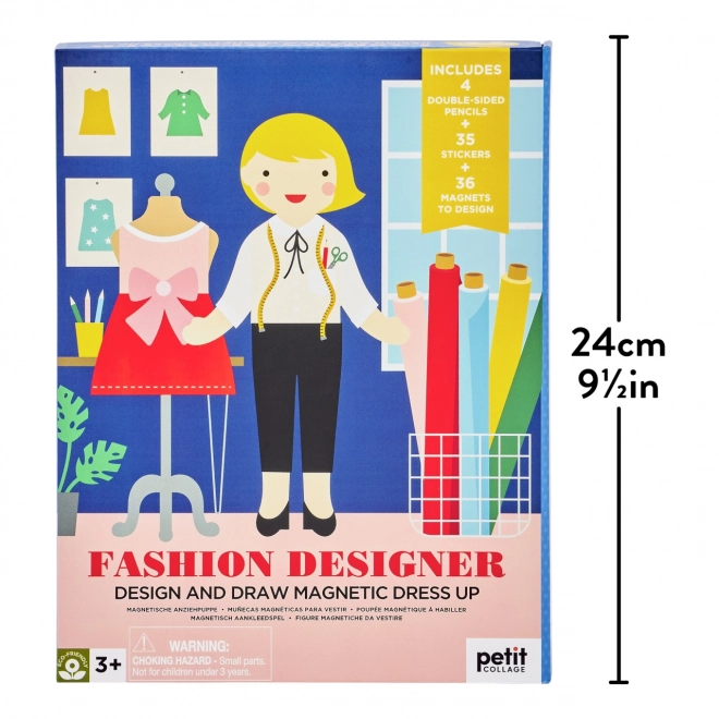 Petit Collage habillage magnétique pour enfants