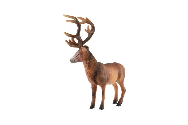 Cerf européen plastique zooted 15cm en sac
