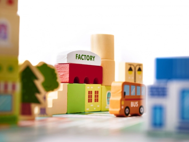 Puzzle éducatif en bois 120 pièces