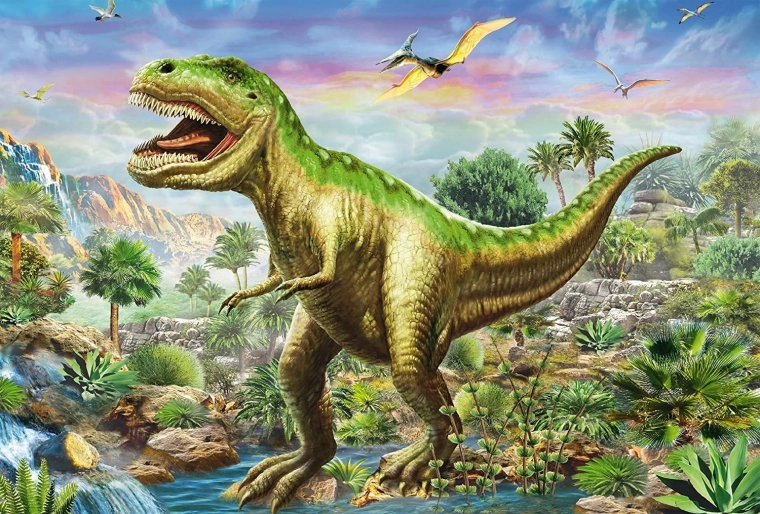 Rencontre sauvage avec un T‑Rex