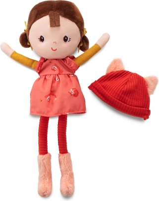 Poupée Lilliputiens Alice 30 cm avec petit bonnet de renard