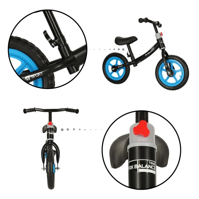 Vélo pour enfants - draisienne Trike Fix Balance – noir