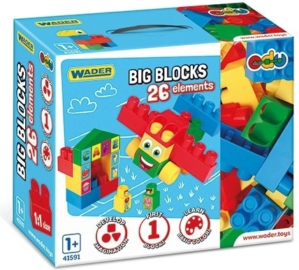 Jeu de construction Big Blocks 26 éléments