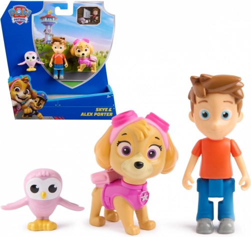 Set de figurines Pat' Patrouille Skye