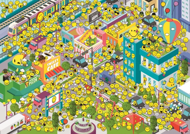 Puzzle Smiley - Où est Smiley ? 500 pièces