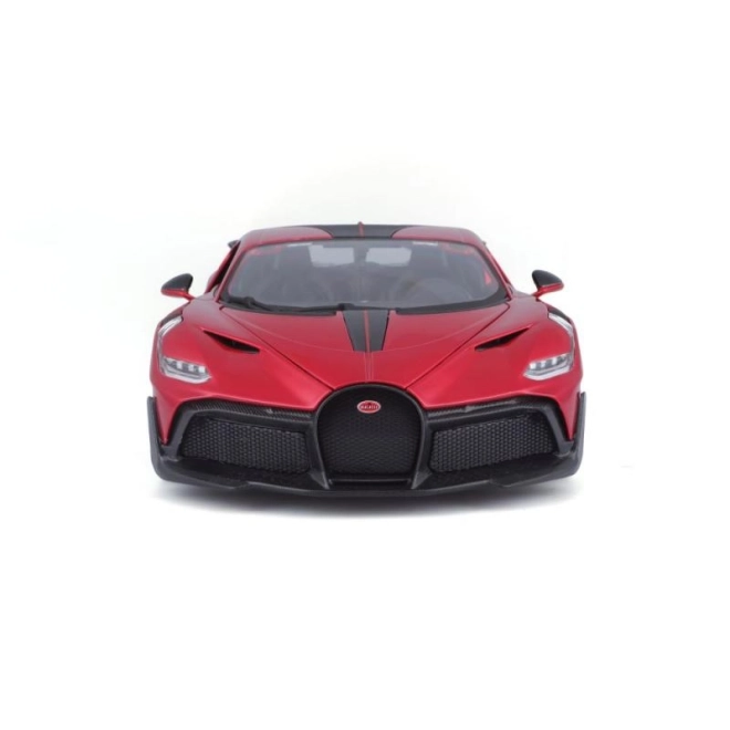 Modèle Bburago Bugatti Divo rouge 1:18