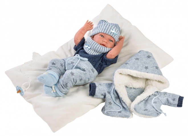 Llorens M738-81 ensemble de vêtements pour poupée bébé NEW BORN taille 40-42 cm