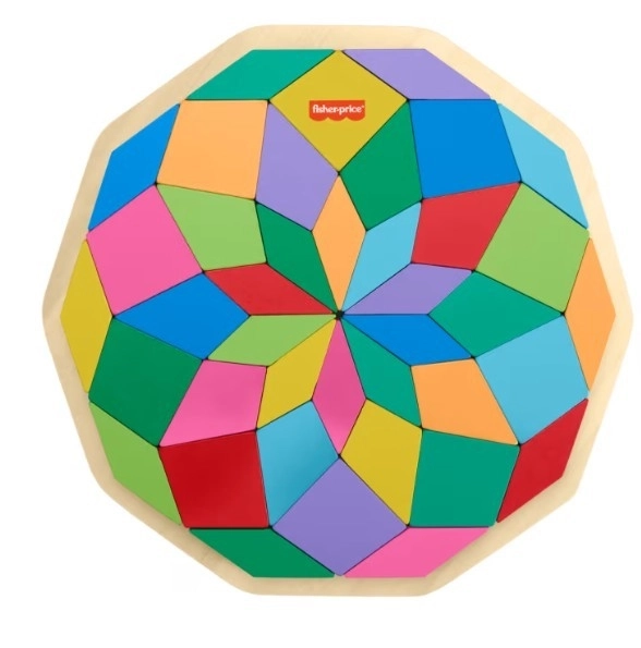 Puzzle en bois Mandala Fisher-Price