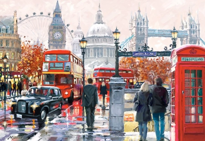 Puzzle collage de Londres 1000 pièces