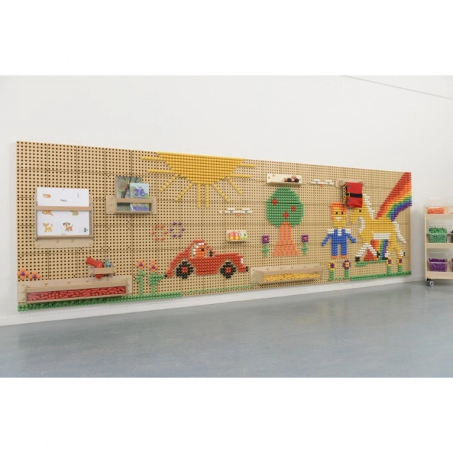 Tableau mural créatif Masterkidz STEM 120x80 cm sans panneau de montage