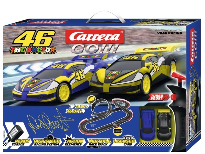 Carrera GO!!! Piste de course 46 The Doctor VR46 Racing
