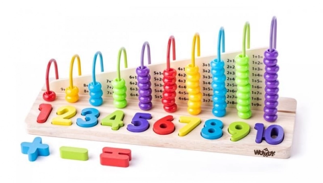 Abacus en bois réversible