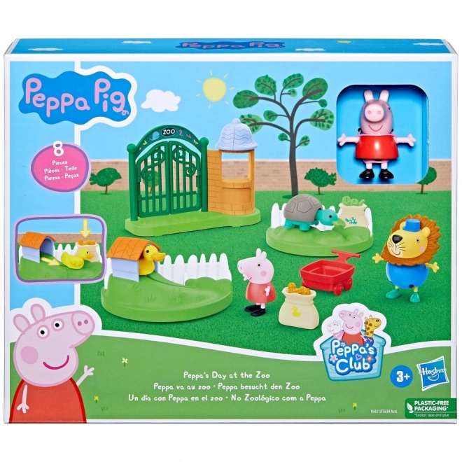 Les aventures de Peppa Pig au zoo