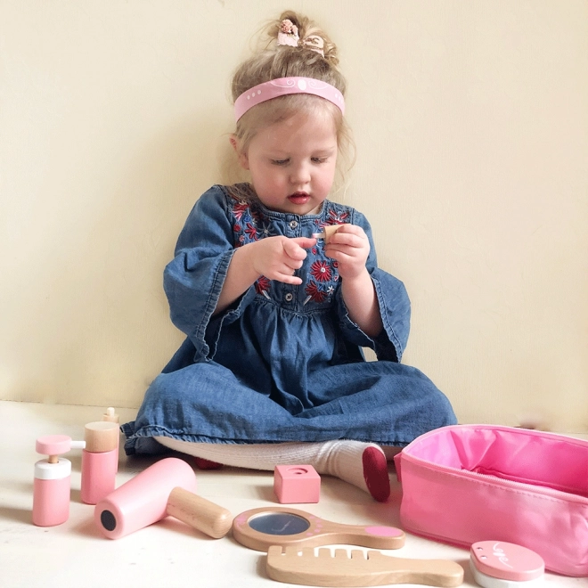 Bigjigs Toys Ensemble de cosmétique en bois