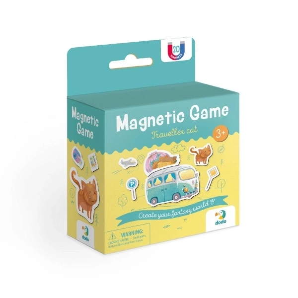 Jeu magnétique Chat et voyage