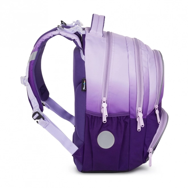Sac à dos scolaire Oxy Next en ombre violet