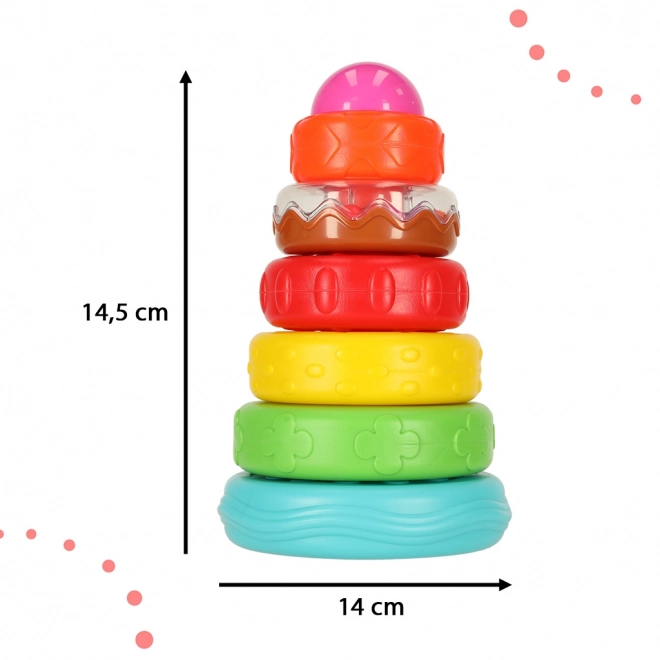 Tour Montessori colorée pour enfants