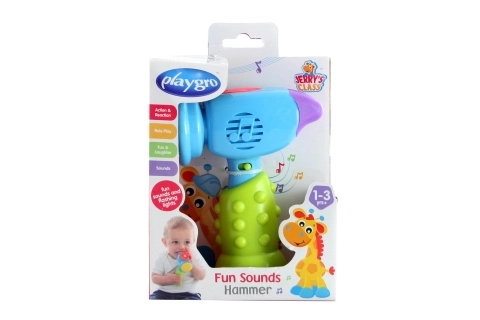 Playgro - Marteau amusant avec sons