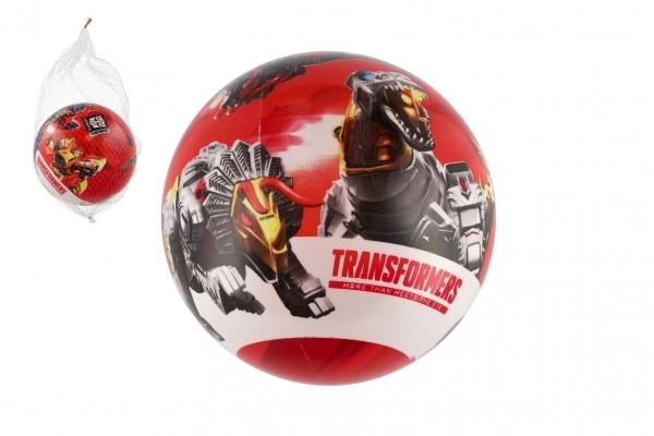 Ballon Transformers 23 cm dans un filet