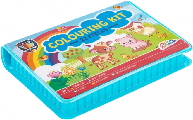 GRAFIX Ensemble d'art 22 pièces Animaux