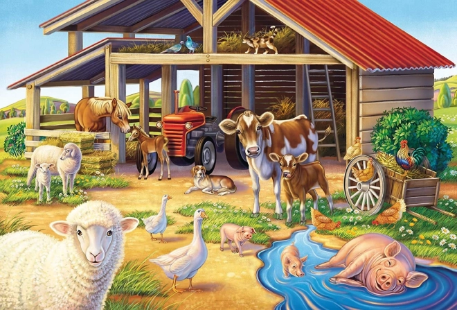 Puzzle Mes Animaux Préférés 3x48 pièces