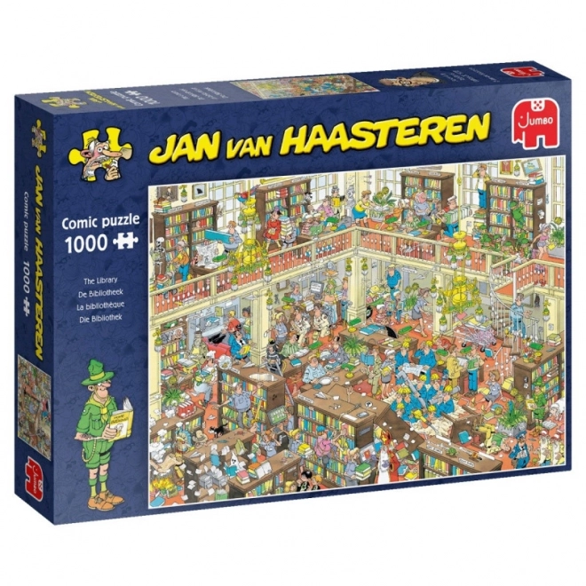 JUMBO Puzzle Bibliothèque 1000 pièces